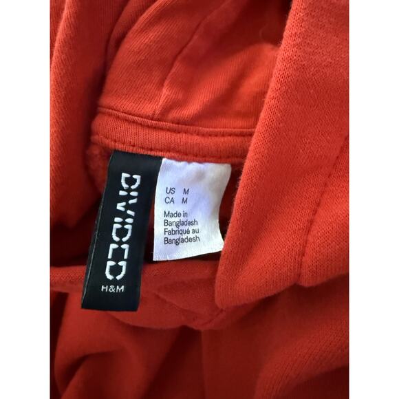 Red Devil Horn Hoodie Hotter Than Hell Pullover Men’s Size Medium Unisex - Picture 5 of 9